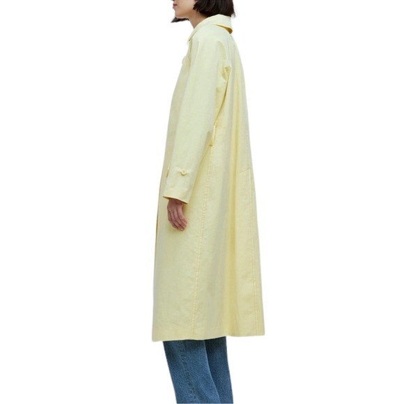 Madewell Classic Belted Trench Coat In Candlelight Yellow - Picture 6 of 9